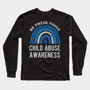 Child Abuse Awareness Long Sleeve T-Shirt